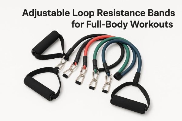 Adjustable Loop Resistance Bands for Full-Body Workouts