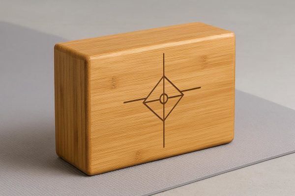 Durable Bamboo Yoga Block for Advanced Alignment