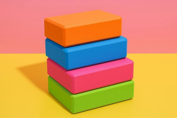 Colorful Foam Yoga Block Set for Kids & Fun Yoga