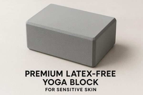 Premium Latex-Free Yoga Block for Sensitive Skin