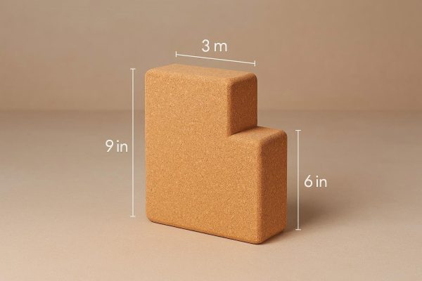 Multi-Height Yoga Block for Dynamic Practice