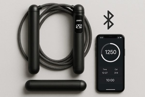Smart Bluetooth Jump Rope with Fitness Tracking