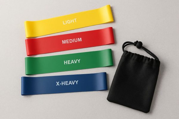 Portable Mini Resistance Bands for Travel & On-the-Go Fitness